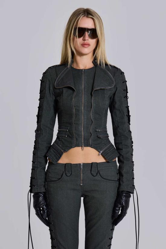 26SS 제이디드 런던 아우터 JALW252MRJP124BK BLACK DOM