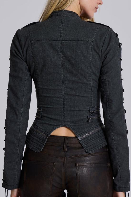 26SS 제이디드 런던 아우터 JALW252MRJP124BK BLACK DOM - JADED LONDON