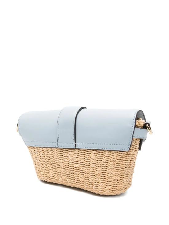 26SS 랄프 로렌 숄더백 431P10158003 NATURAL ALPINE BLUE - RALPH LAUREN