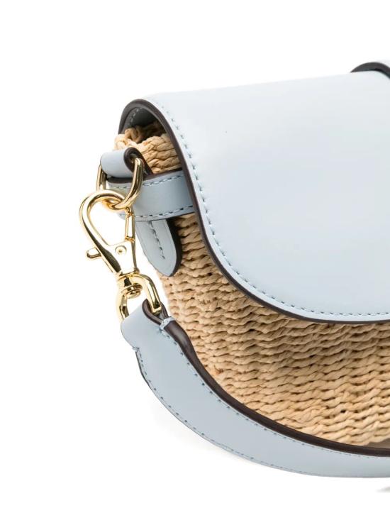 26SS 랄프 로렌 숄더백 431P10158003 NATURAL ALPINE BLUE - RALPH LAUREN