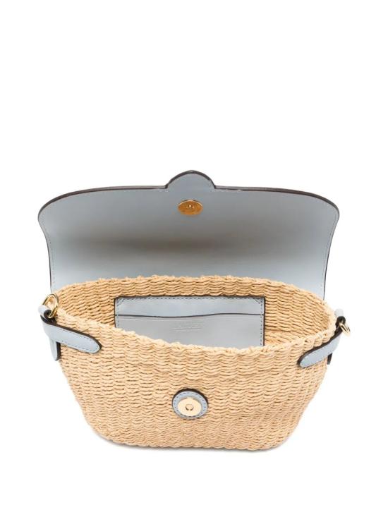 26SS 랄프 로렌 숄더백 431P10158003 NATURAL ALPINE BLUE - RALPH LAUREN