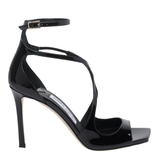 26SS 지미추 힐/펌프스 AZIA 95 PATBLACK Black