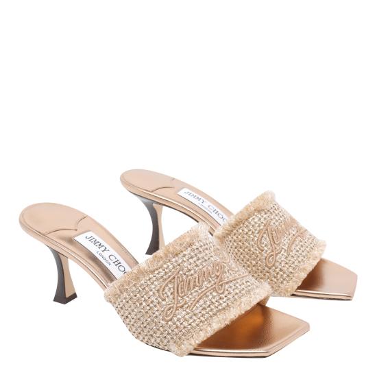 26SS 지미추 힐/펌프스 ALEXIA 70 GUBGOLD DARK CAPPUCCINO Beige - JIMMY CHOO