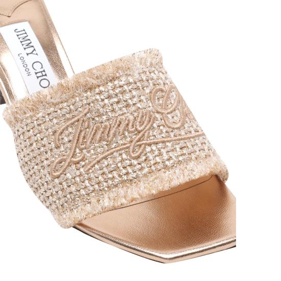 26SS 지미추 힐/펌프스 ALEXIA 70 GUBGOLD DARK CAPPUCCINO Beige - JIMMY CHOO