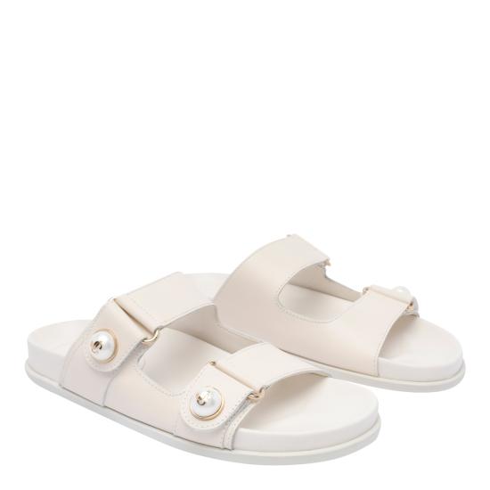 26SS 지미추 샌들 FAYENCE SANDAL SQMLATTE White - JIMMY CHOO