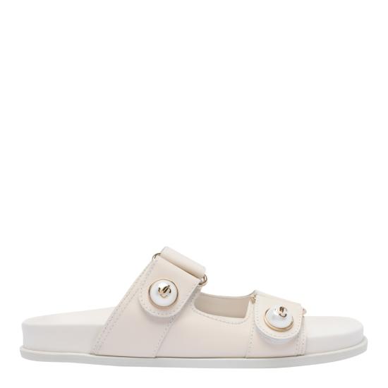 26SS 지미추 샌들 FAYENCE SANDAL SQMLATTE White