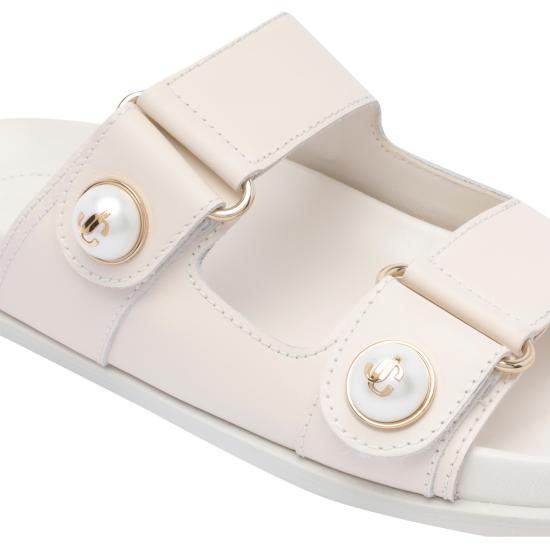26SS 지미추 샌들 FAYENCE SANDAL SQMLATTE White - JIMMY CHOO