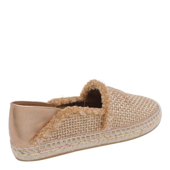 26SS 지미추 로퍼 AVI FLAT GUBGOLD DARK CAPPUCCINO Beige - JIMMY CHOO