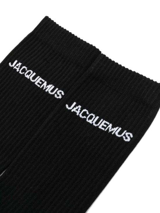 26SS 자크뮈스 양말 21HACU00003AY00001 BLACK 990 - JACQUEMUS