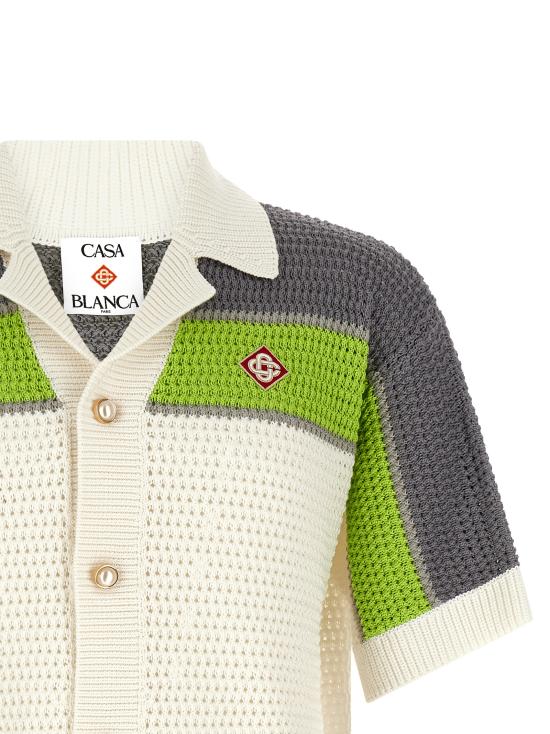 26SS 카사블랑카 긴팔 셔츠 MSP26KW120701 Multicolor - CASABLANCA