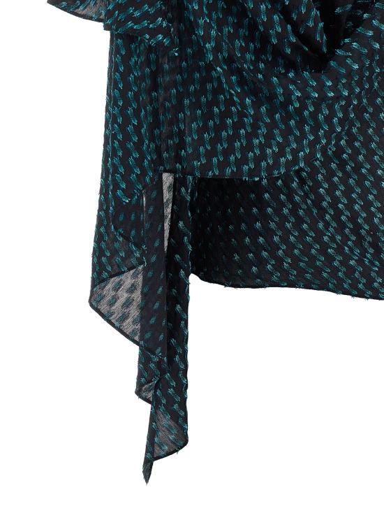 26SS 키코 코스타디노브 블라우스 KKWSS26SH0452 Blue - KIKO KOSTADINOV