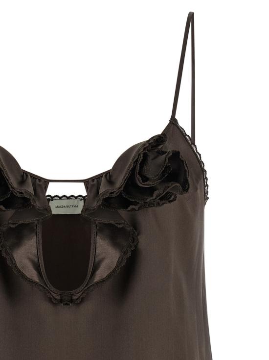 26SS 마그다뷰트림 탑 312526BROWN Brown - MAGDA BUTRYM