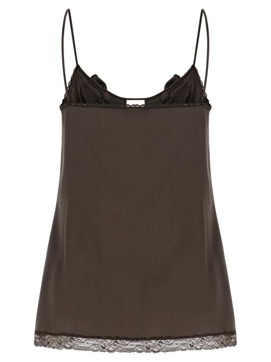 26SS 마그다뷰트림 탑 312526BROWN Brown - MAGDA BUTRYM