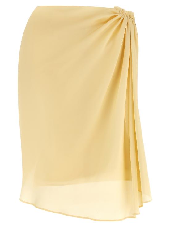 26SS 로테이트 바이 크리스텐슨 미디 스커트 11555413661366 Yellow - ROTATE BY BIRGERCHRISTENSEN