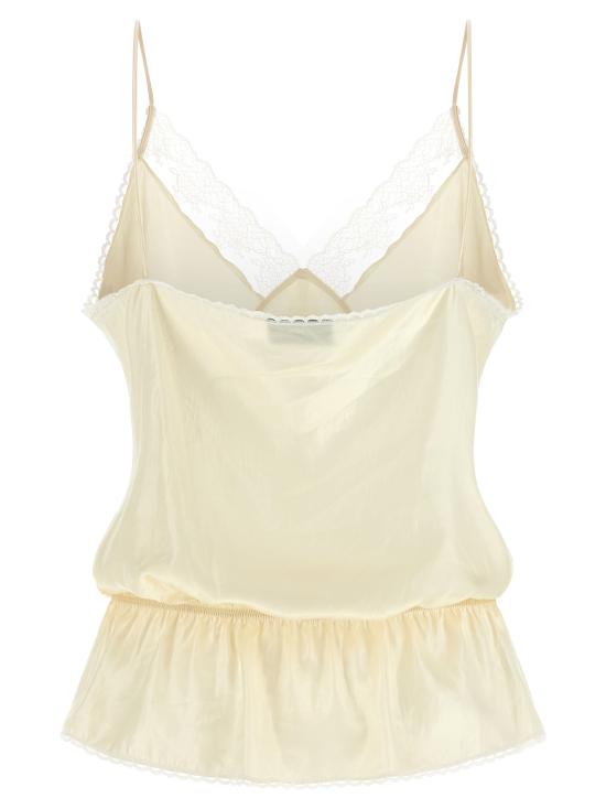 26SS 마그다뷰트림 이브닝 티셔츠 304526CREAM Beige - MAGDA BUTRYM