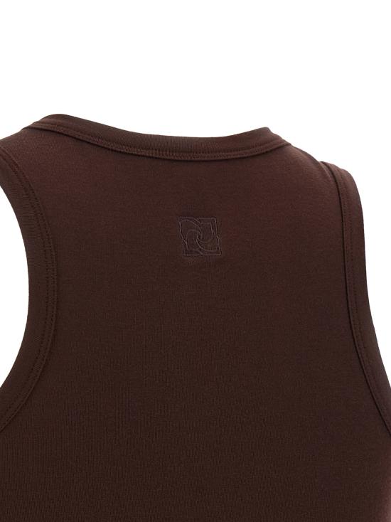 26SS 마그다뷰트림 탑 166526BROWN Brown - MAGDA BUTRYM