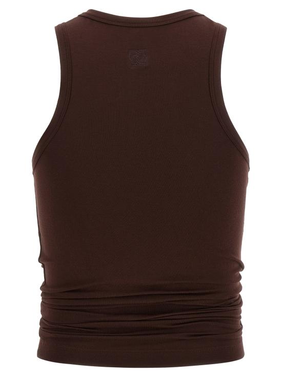 26SS 마그다뷰트림 탑 166526BROWN Brown - MAGDA BUTRYM