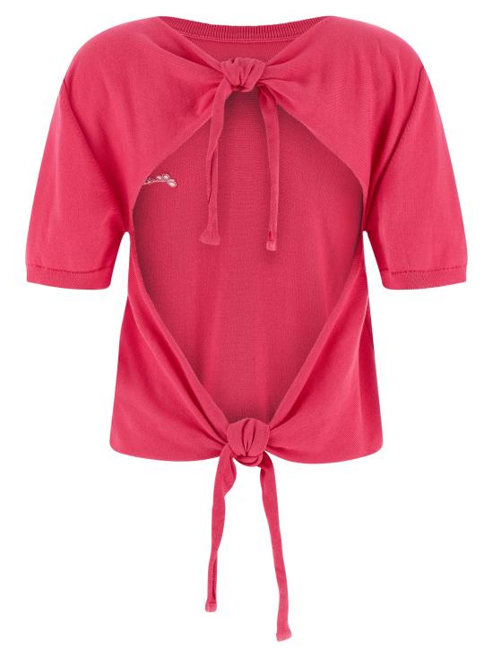 26SS 가니 가디건 A107025709Z Fuchsia - GANNI