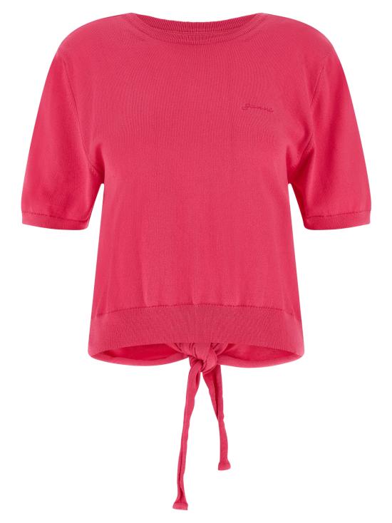 26SS 가니 가디건 A107025709Z Fuchsia