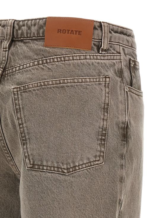 26SS 로테이트 바이 크리스텐슨 데님 팬츠 115922816816 Brown - ROTATE BY BIRGERCHRISTENSEN