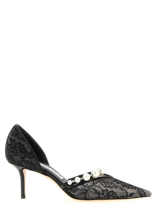 26SS 지미추 힐/펌프스 AURELIE65DRJBLACKWHITE Black