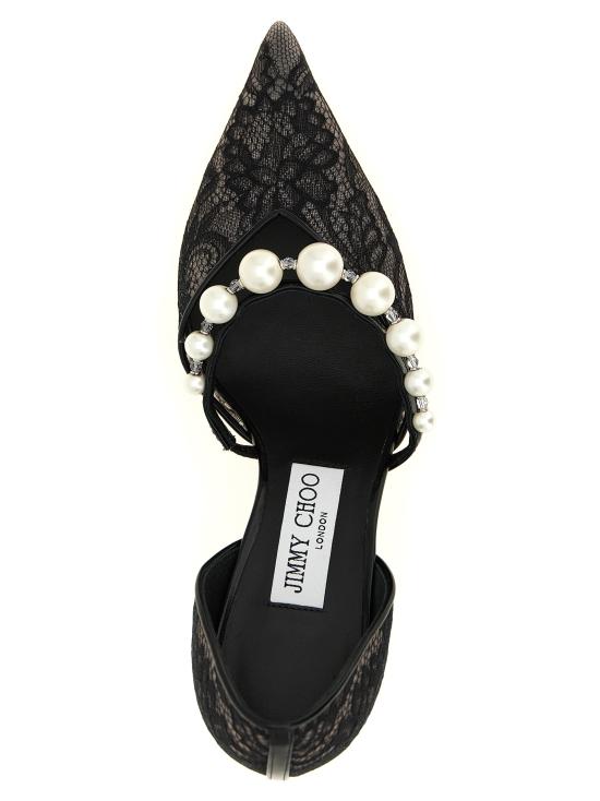 26SS 지미추 힐/펌프스 AURELIE65DRJBLACKWHITE Black - JIMMY CHOO