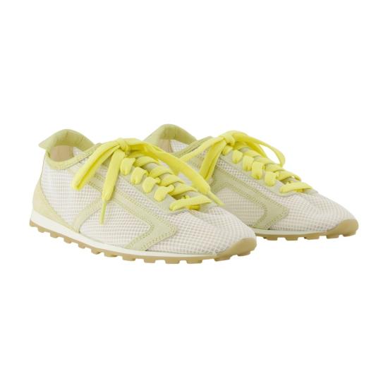 26SS 자크뮈스 스니커즈 FOW00175AE00082 220 yellow - JACQUEMUS