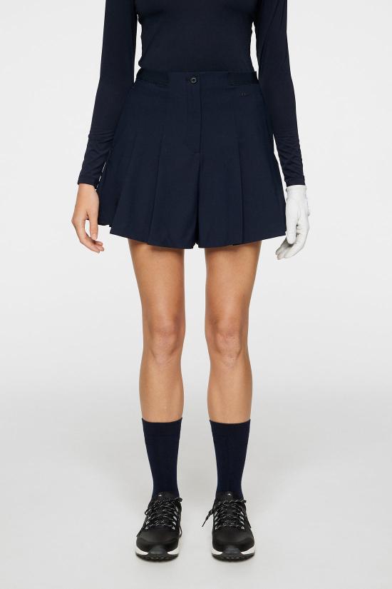 26SS 제이린드버그 아렐라 플리츠 쇼츠 GWSD151806855 NAVY DOM - J LINDEBERG