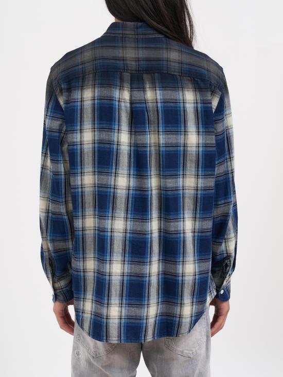26SS 디스퀘어드2 긴팔 셔츠 NS74DM0993D35206001F Blue - DSQUARED2