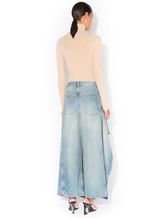 26SS 알라이아 데님 팬츠 AA9P1375D026C A56 FADED BLUE - ALAIA