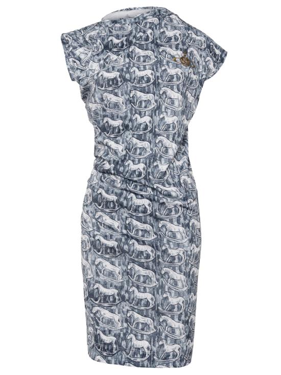 26SS 비비안웨스트우드 원피스 16010054J00B7 O201 GREY ROCKING H