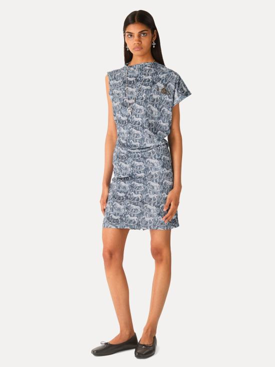 26SS 비비안웨스트우드 원피스 16010054J00B7 O201 GREY ROCKING H - VIVIENNE WESTWOOD