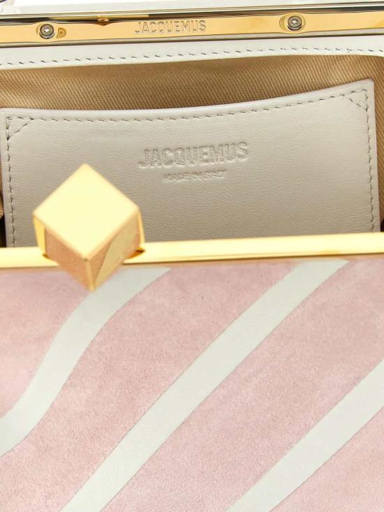 26SS 자크뮈스 가방 26EBAW00451AC24M09 LIGHT PINK WHITE 4RS - JACQUEMUS
