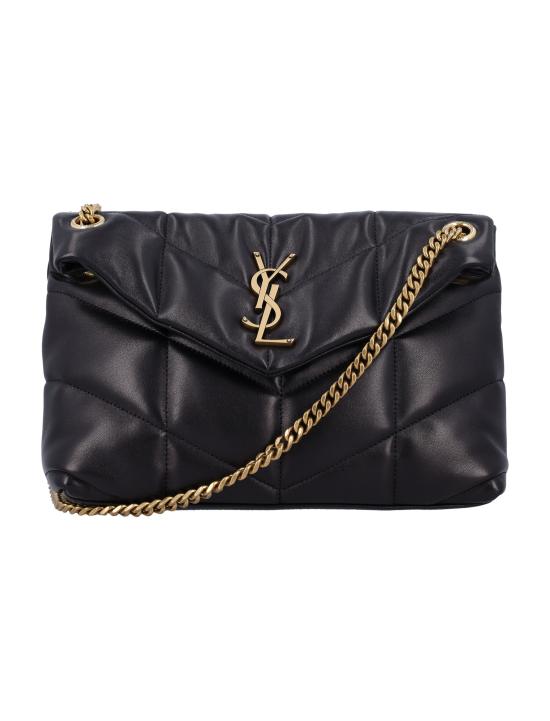 26SS 생로랑 루루 푸퍼 스몰 체인 백 5774761EL07 1000 Nero