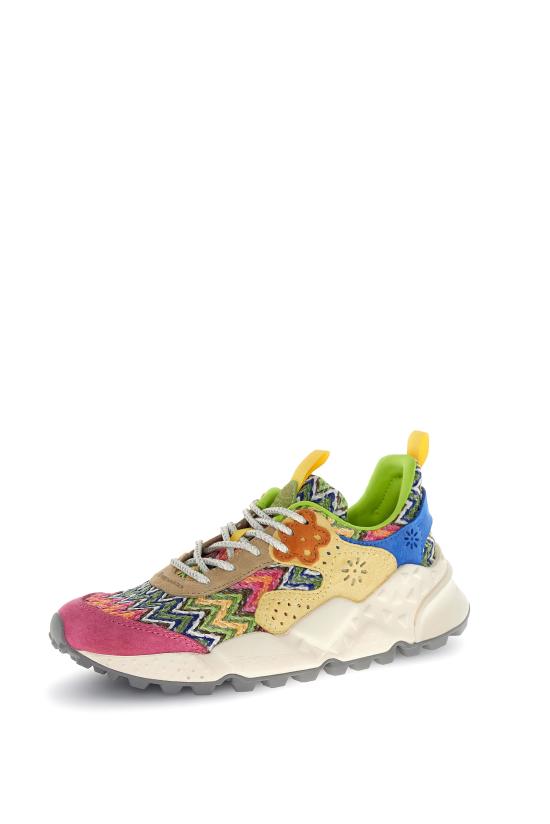 26SS 플라워 마운틴 스니커즈 2017822 30 1L12 FUCHSIA AZURE YELLOW - FLOWER MOUNTAIN