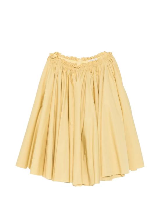 26SS 아미 미디 스커트 FSK444 C0063OA020 Yellow - AMI