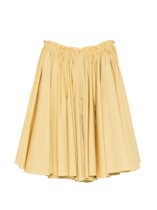 26SS 아미 미디 스커트 FSK444 C0063OA020 Yellow