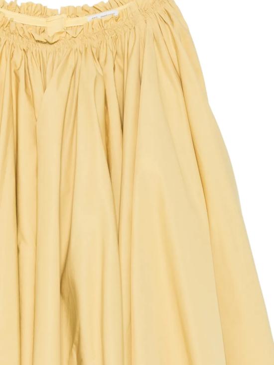 26SS 아미 미디 스커트 FSK444 C0063OA020 Yellow - AMI