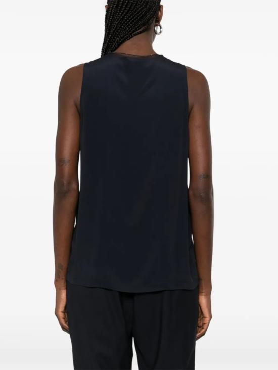 26SS 파비아나 필리피 크레이프 드 신 탱크탑 TPD266F295 L7755146 Blue - FABIANA FILIPPI
