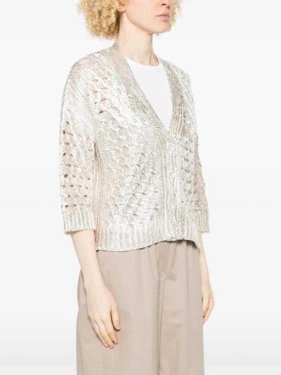 26SS 페세리코 가디건 A99045F03S 09309S02 White - PESERICO