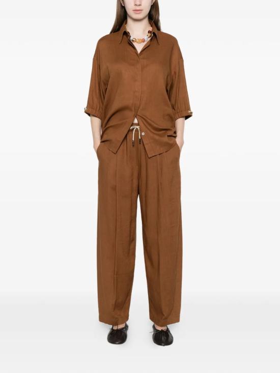 26SS 에르노 셔츠 CM000046D 126892240 Brown - HERNO