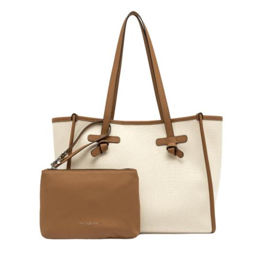 26SS 마르첼라 토트백 BS6849COMMCNVSE 13931 PANNA CORDA CARAMEL - MARCELLA