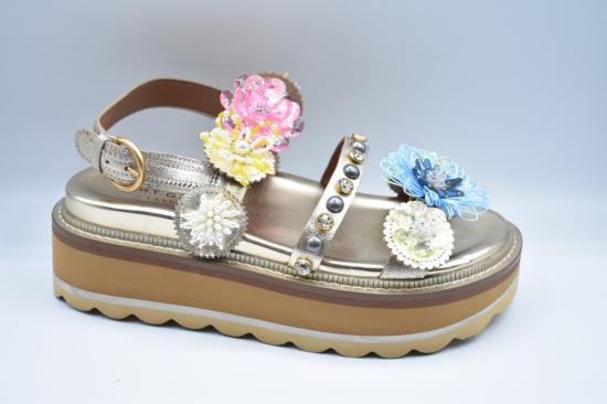 26SS 커트가이거 로퍼 OCTAVIA SLING GOLD GOLDEN