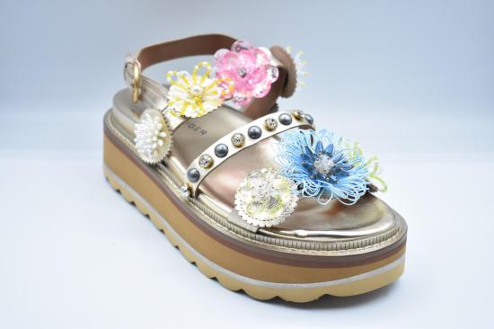 26SS 커트가이거 로퍼 OCTAVIA SLING GOLD GOLDEN - KURT GEIGER