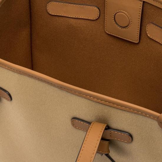 26SS 마르첼라 토트백 BS6849COMMCNVSE 13932 CORDA CUOIO CARAMEL - MARCELLA