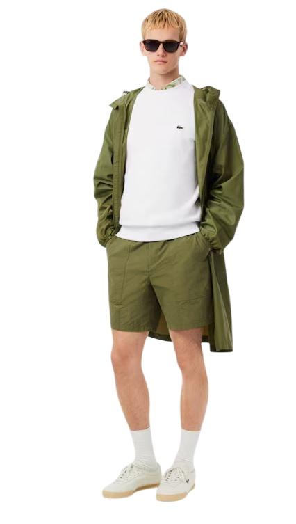 26SS 라코스테 긴팔 티셔츠 SH9801 001 BIANCO WHITE - LACOSTE