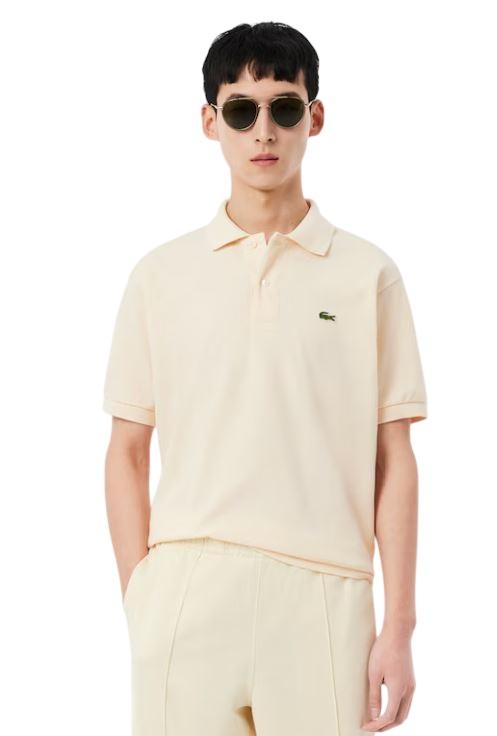 26SS 라코스테 클래식 핏 피케 폴로 셔츠 L1212 056 PANNA CREAM - LACOSTE