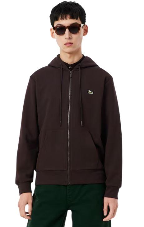 26SS 라코스테 긴팔 티셔츠 SH9809 3LA MARRONE BROWN - LACOSTE