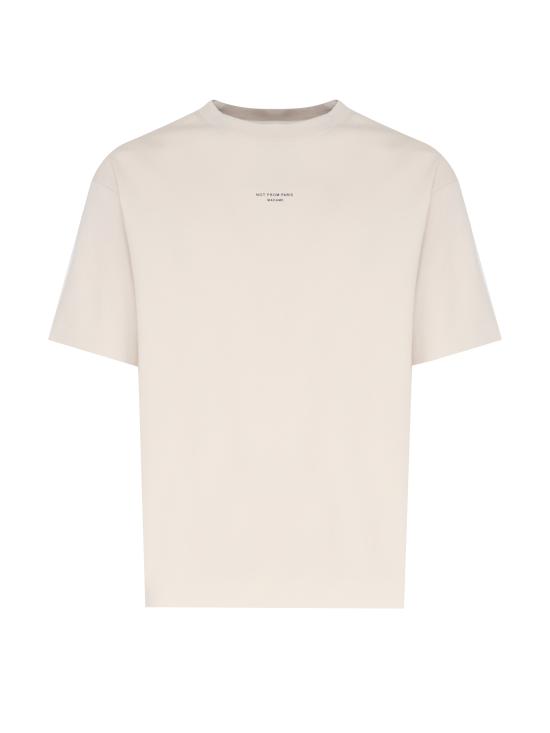 26SS 드롤드무슈 반팔 티셔츠 PERMTS202CO002 MASTIC - DROLE DE MONSIEUR