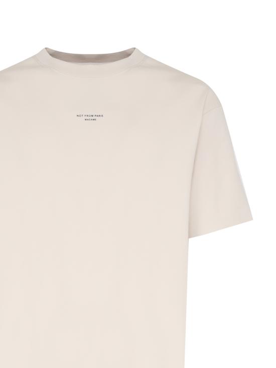 26SS 드롤드무슈 반팔 티셔츠 PERMTS202CO002 MASTIC - DROLE DE MONSIEUR